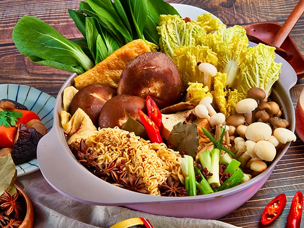 素食火鍋,火鍋,火鍋湯底,湯底,配料,火鍋料