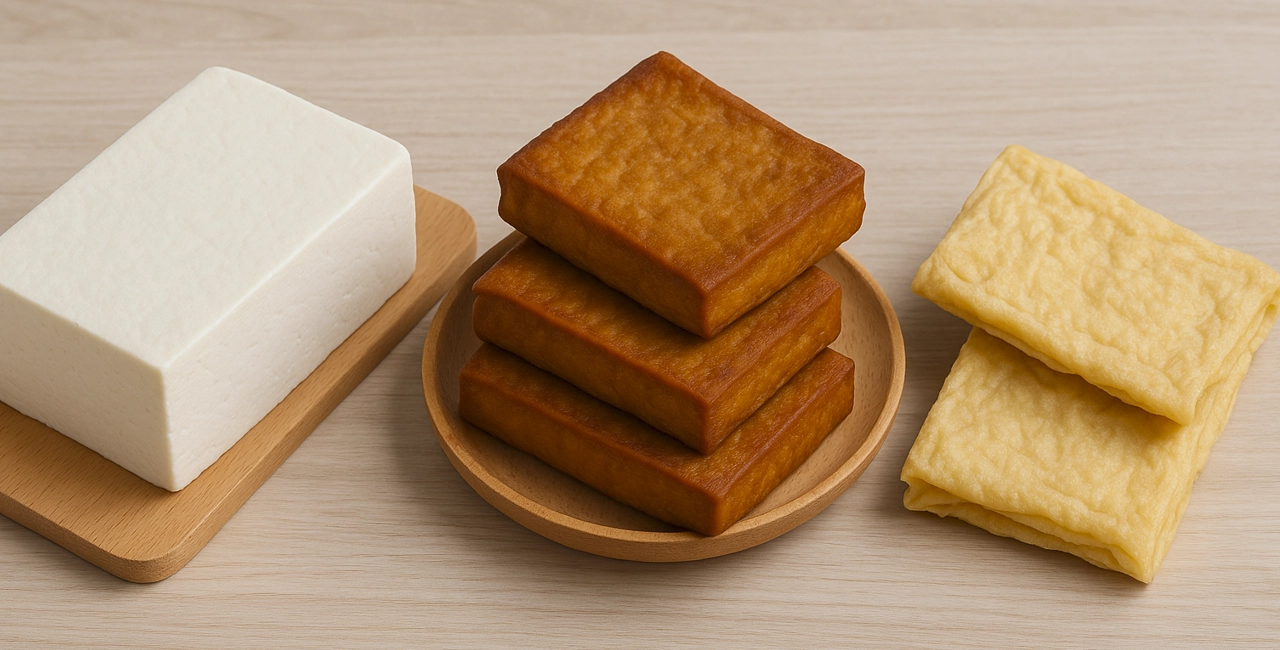 板豆腐、豆干、豆包