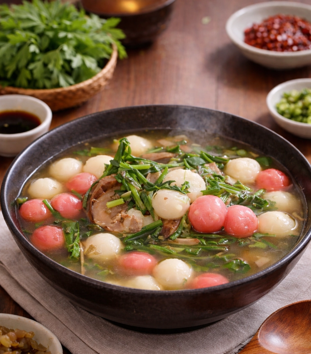 鹹湯圓 客家鹹湯圓 XO醬 鹽麴