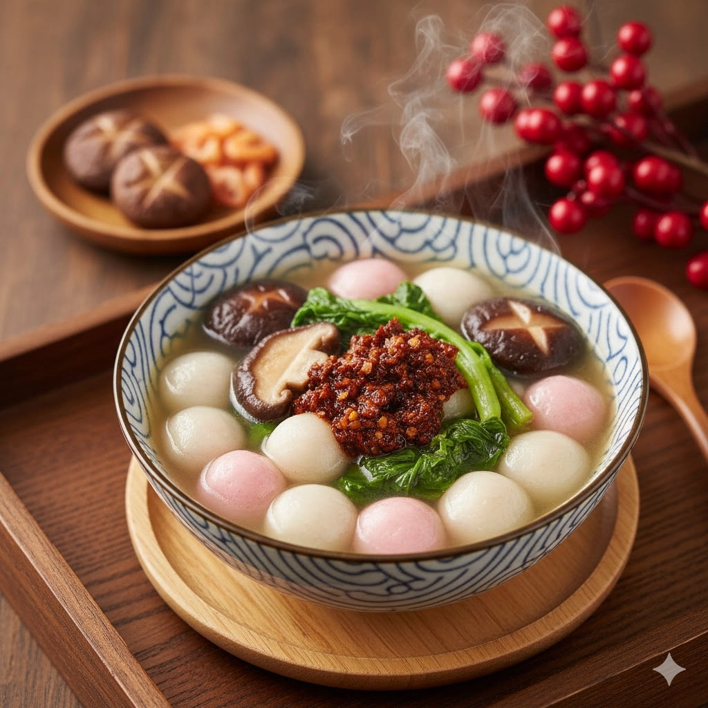 素XO醬鹹湯圓 客家鹹湯圓 元宵