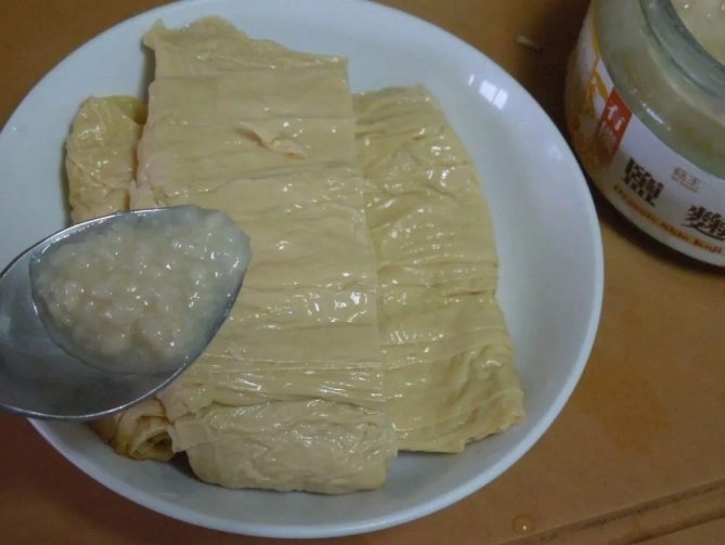 素食料理,豆皮,鹽麴,純素,純素料理